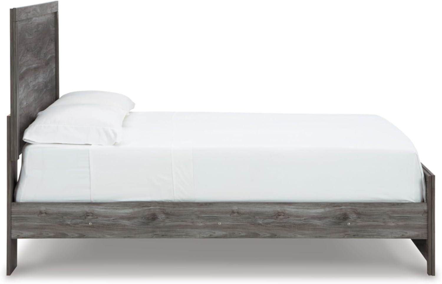 imageSignature Design by Ashley Bronyan Contemporary SmoothGliding 6Drawer Dresser and Mirror with Safety Stop GrayDark Gray