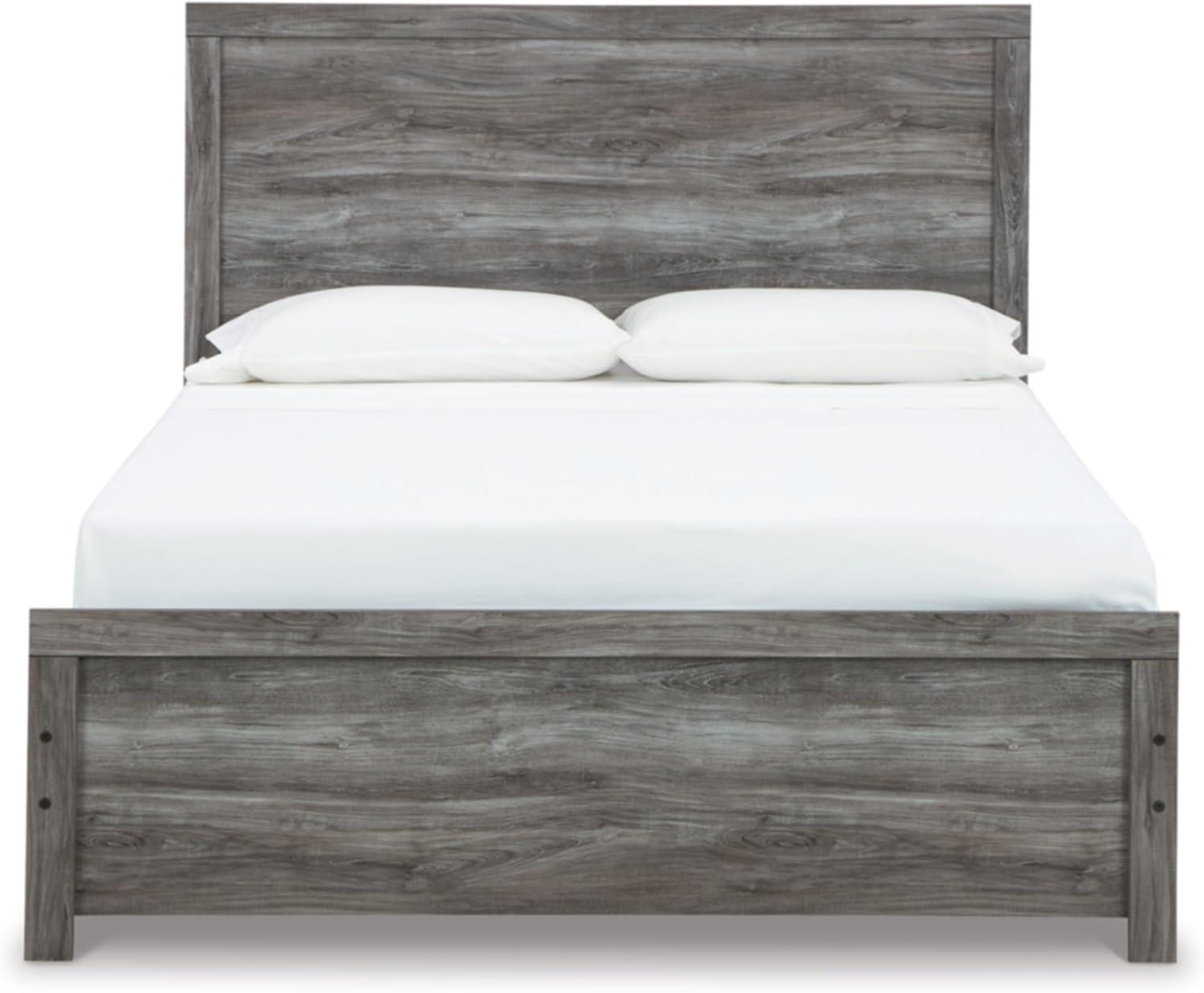 imageSignature Design by Ashley Bronyan Contemporary SmoothGliding 6Drawer Dresser and Mirror with Safety Stop GrayDark Gray
