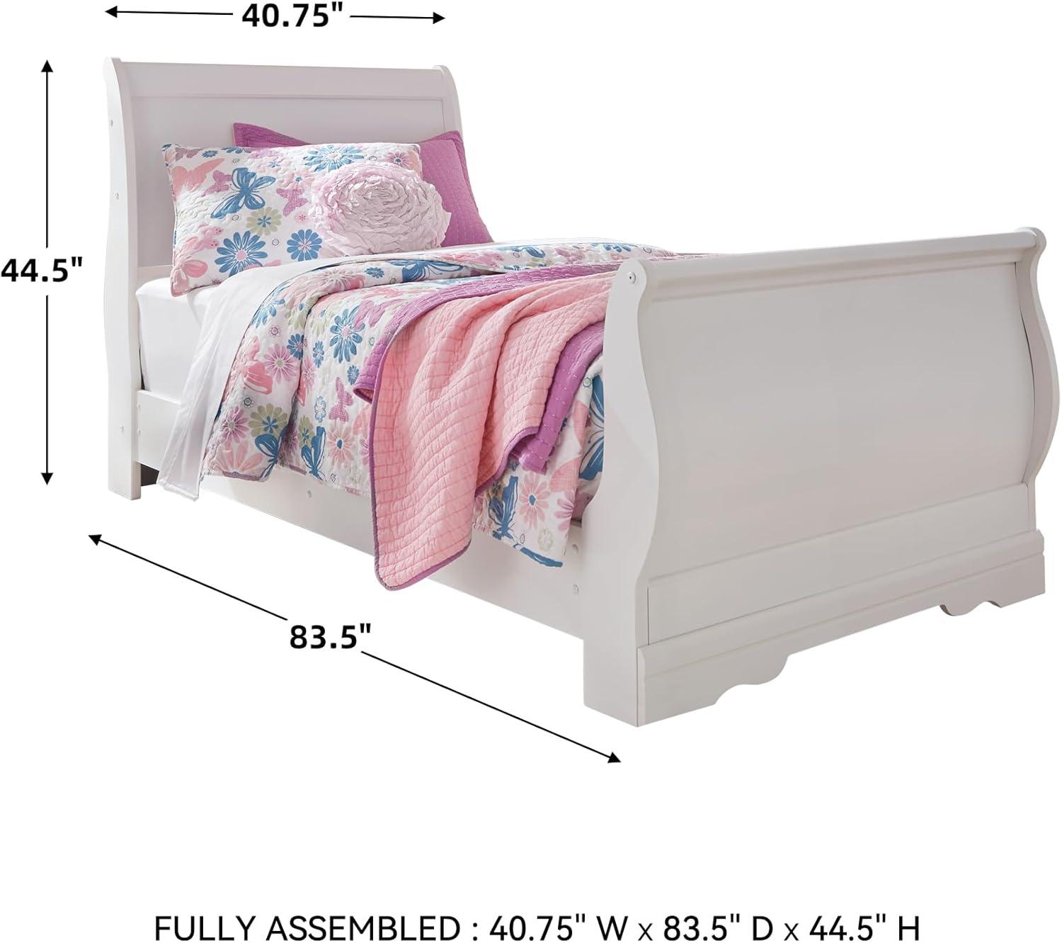 imageSignature Design by Ashley Bronyan Contemporary SmoothGliding 6Drawer Dresser and Mirror with Safety Stop GrayWhite