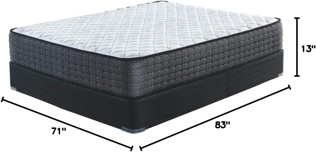 imageSignature Design by Ashley California King Size Palisades 14 Inch Firm Hybrid Mattress with Quick Response Gel Memory Foam Fiberglass Free Mattress In A BoxCalifornia King