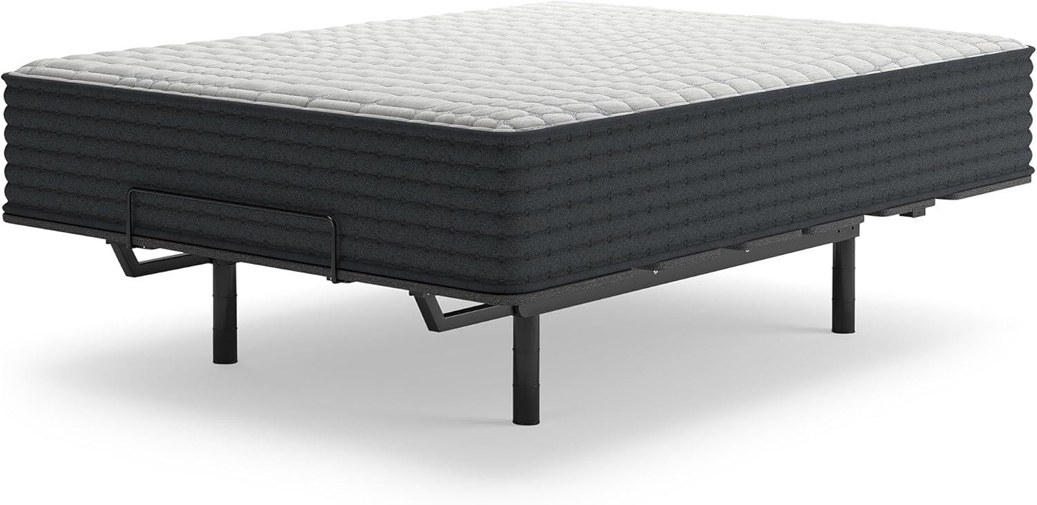 imageSignature Design by Ashley California King Size Palisades 14 Inch Firm Hybrid Mattress with Quick Response Gel Memory Foam Fiberglass Free Mattress In A BoxKing