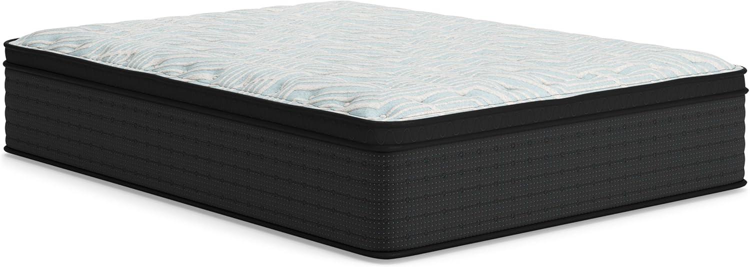 imageSignature Design by Ashley California King Size Palisades 14 Inch Firm Hybrid Mattress with Quick Response Gel Memory Foam Fiberglass Free Mattress In A BoxCalifornia King