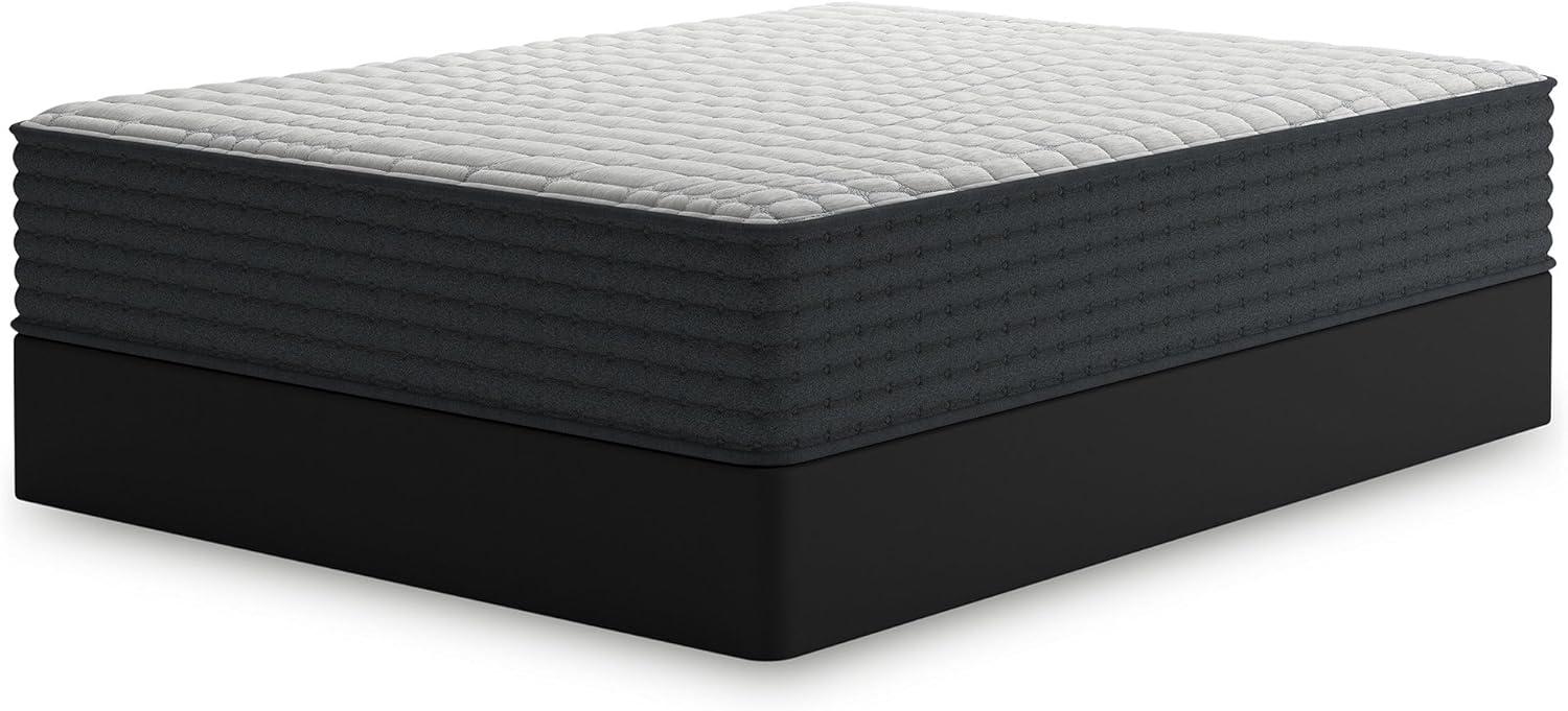imageSignature Design by Ashley California King Size Palisades 14 Inch Firm Hybrid Mattress with Quick Response Gel Memory Foam Fiberglass Free Mattress In A BoxKing