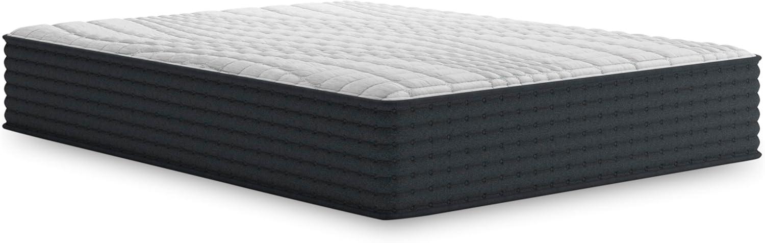 imageSignature Design by Ashley California King Size Palisades 14 Inch Firm Hybrid Mattress with Quick Response Gel Memory Foam Fiberglass Free Mattress In A BoxCalifornia King