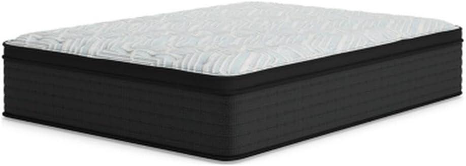 imageSignature Design by Ashley California King Size Palisades 14 Inch Firm Hybrid Mattress with Quick Response Gel Memory Foam Fiberglass Free Mattress In A BoxKing