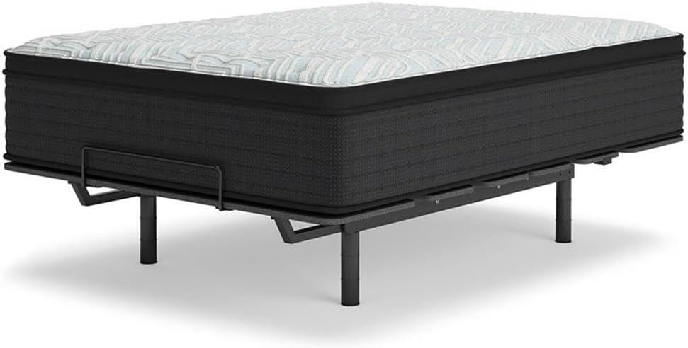 imageSignature Design by Ashley California King Size Palisades 14 Inch Firm Hybrid Mattress with Quick Response Gel Memory Foam Fiberglass Free Mattress In A BoxKing