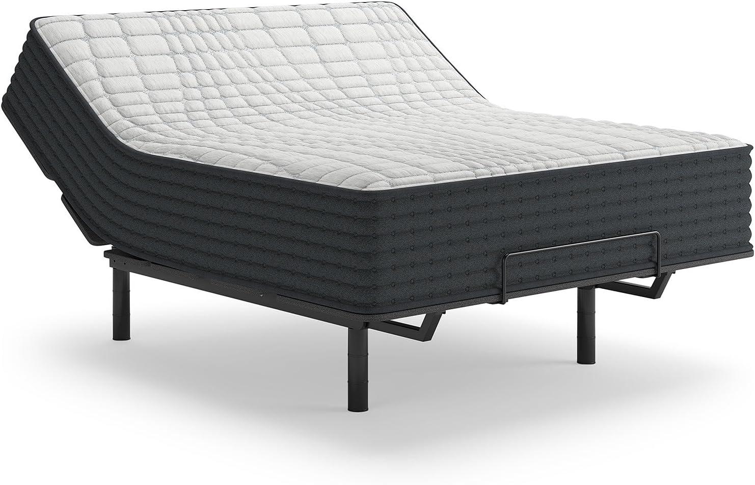 imageSignature Design by Ashley California King Size Palisades 14 Inch Firm Hybrid Mattress with Quick Response Gel Memory Foam Fiberglass Free Mattress In A BoxFull