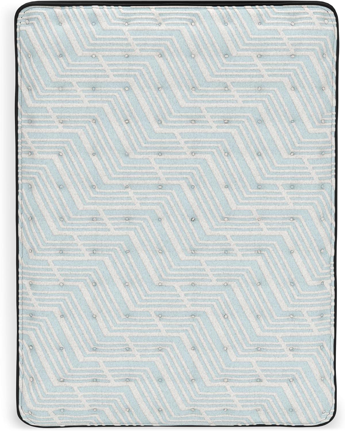 imageSignature Design by Ashley California King Size Palisades 14 Inch Firm Hybrid Mattress with Quick Response Gel Memory Foam Fiberglass Free Mattress In A BoxCalifornia King