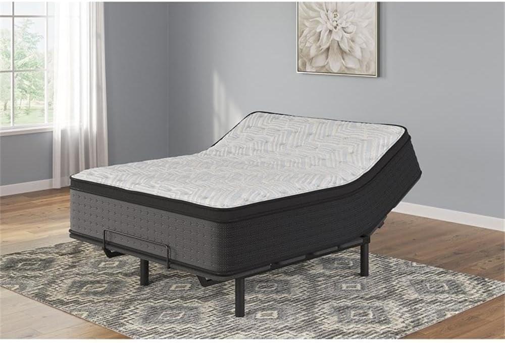 imageSignature Design by Ashley California King Size Palisades 14 Inch Firm Hybrid Mattress with Quick Response Gel Memory Foam Fiberglass Free Mattress In A BoxKing