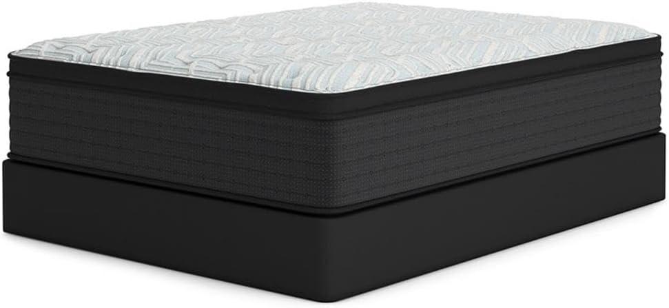 imageSignature Design by Ashley California King Size Palisades 14 Inch Firm Hybrid Mattress with Quick Response Gel Memory Foam Fiberglass Free Mattress In A BoxKing