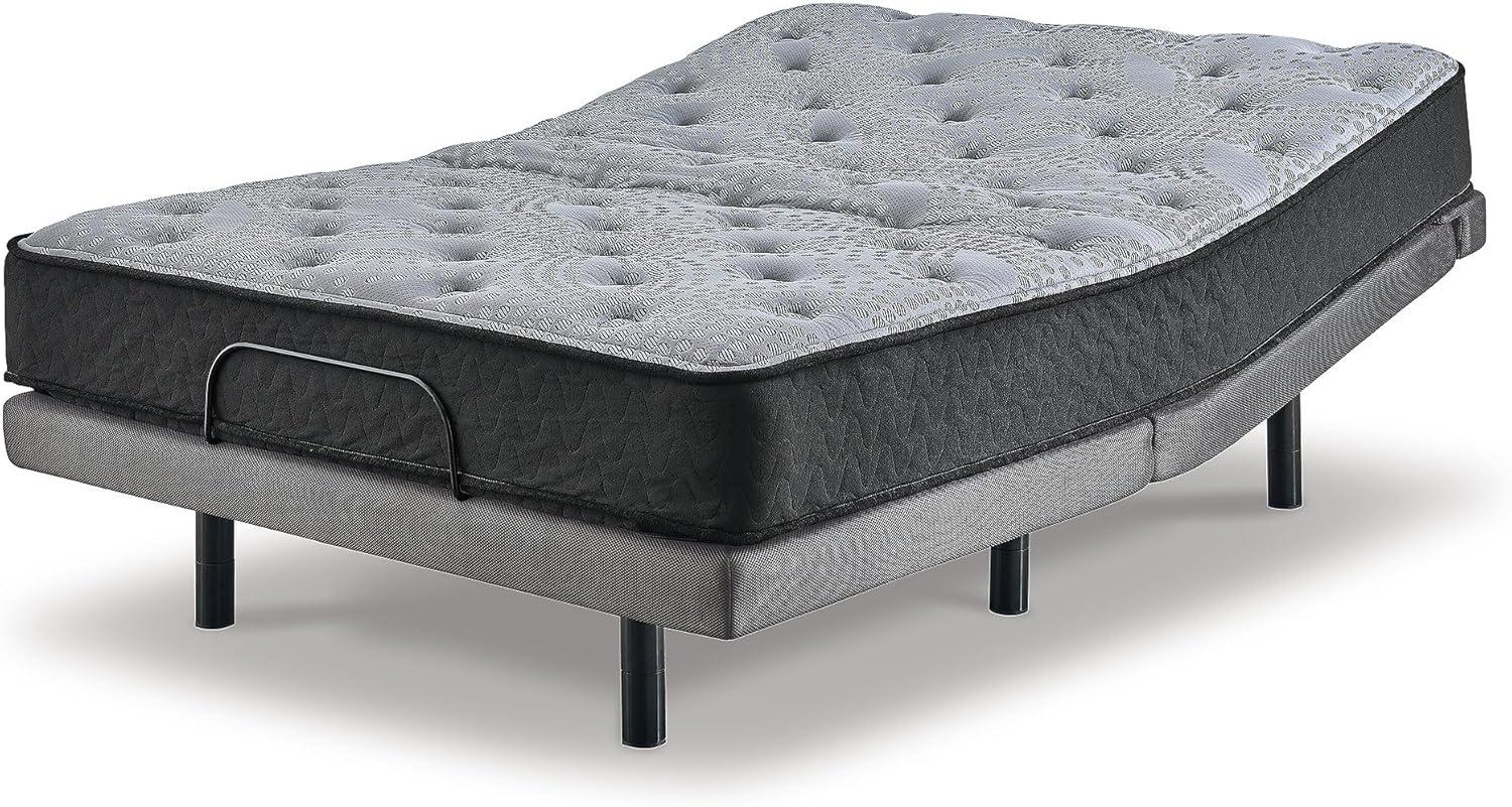 imageSignature Design by Ashley Chime Hybrid California King 12quot Mattress with Gel Memory Foam Medium Firm Pressure Relief Fiberglass Free Mattress in a BoxQueen