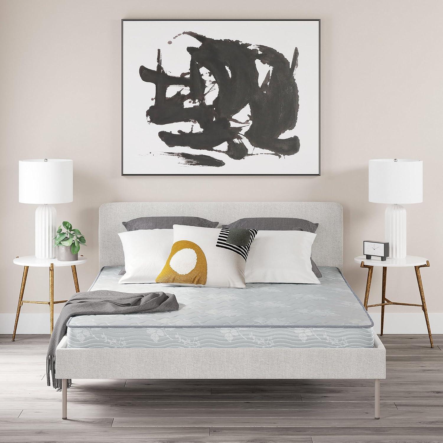 imageSignature Design by Ashley Chime Hybrid California King 12quot Mattress with Gel Memory Foam Medium Firm Pressure Relief Fiberglass Free Mattress in a BoxQueen