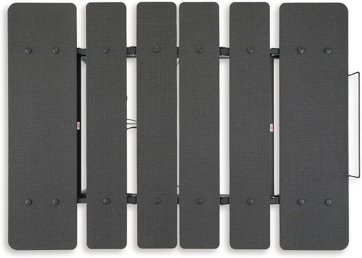 imageSignature Design by Ashley Cosmic Power Base Traditional King Adjustable Base with Head and Foot Incline Wireless Remote and USB Ports BlackQueen