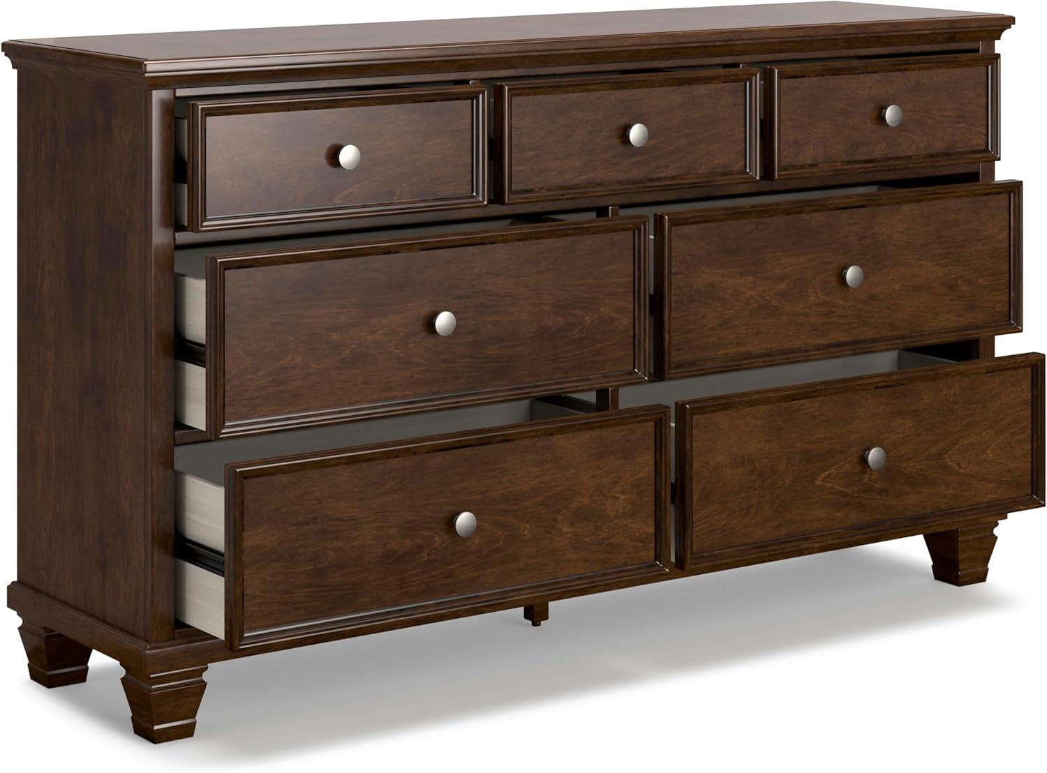 imageSignature Design by Ashley Danabrin Traditional 5 Drawer Chest for Bedroom Dark BrownDark Brown