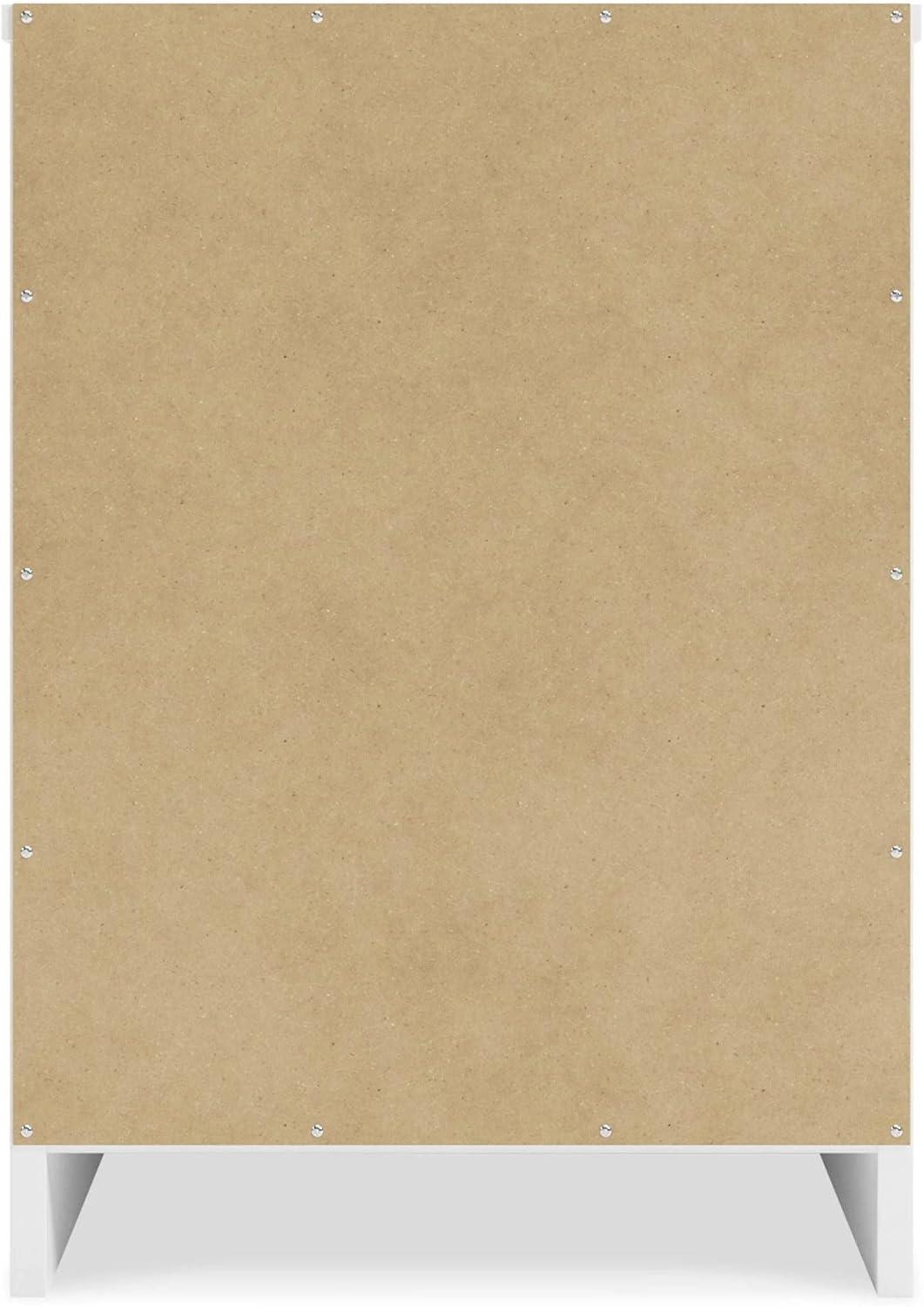 imageSignature Design by Ashley Flannia Scandanavian 1 Drawer Night Stand Vintage GrayWhite1