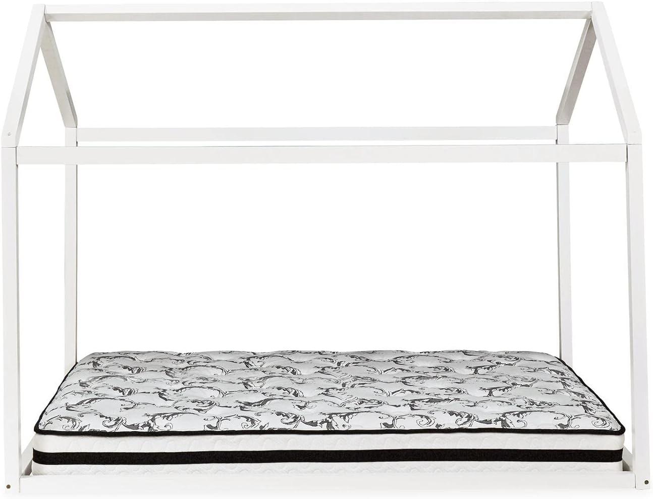 imageSignature Design by Ashley Flannibrook Contemporary House Bed Frame Twin WhiteWhite