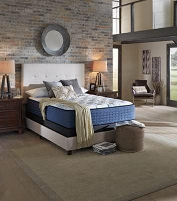 imageSignature Design by Ashley Full Size Augusta2 Mattress 12 Inch Euro Pillow Top Hybrid Mattress with Lumbar Support Gel Memory Foam Fiberglass Free Mattress In A BoxKing