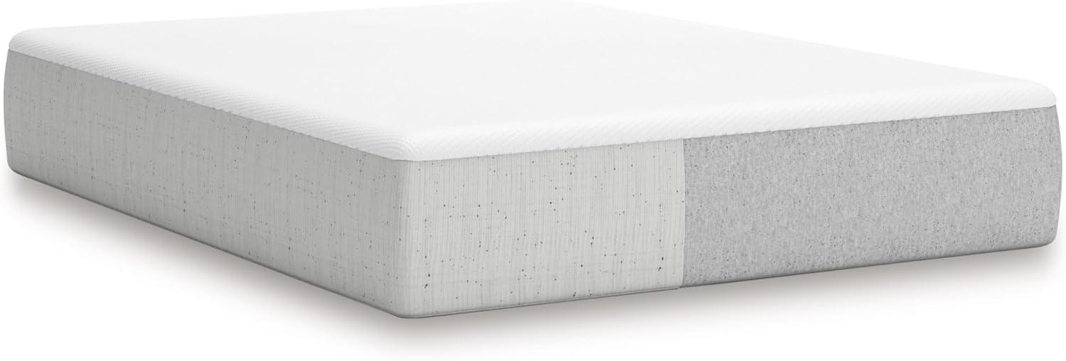 imageSignature Design by Ashley Full Size Chime 8 Inch Medium Firm Gel Memory Foam Mattress with Green Tea ampamp Charcoal Extract Fiberglass Free Mattress In A BoxTwin
