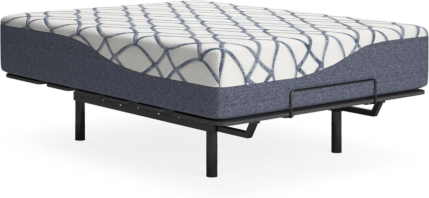 imageSignature Design by Ashley Full Size Chime 8 Inch Medium Firm Gel Memory Foam Mattress with Green Tea ampamp Charcoal Extract Fiberglass Free Mattress In A BoxCalifornia King