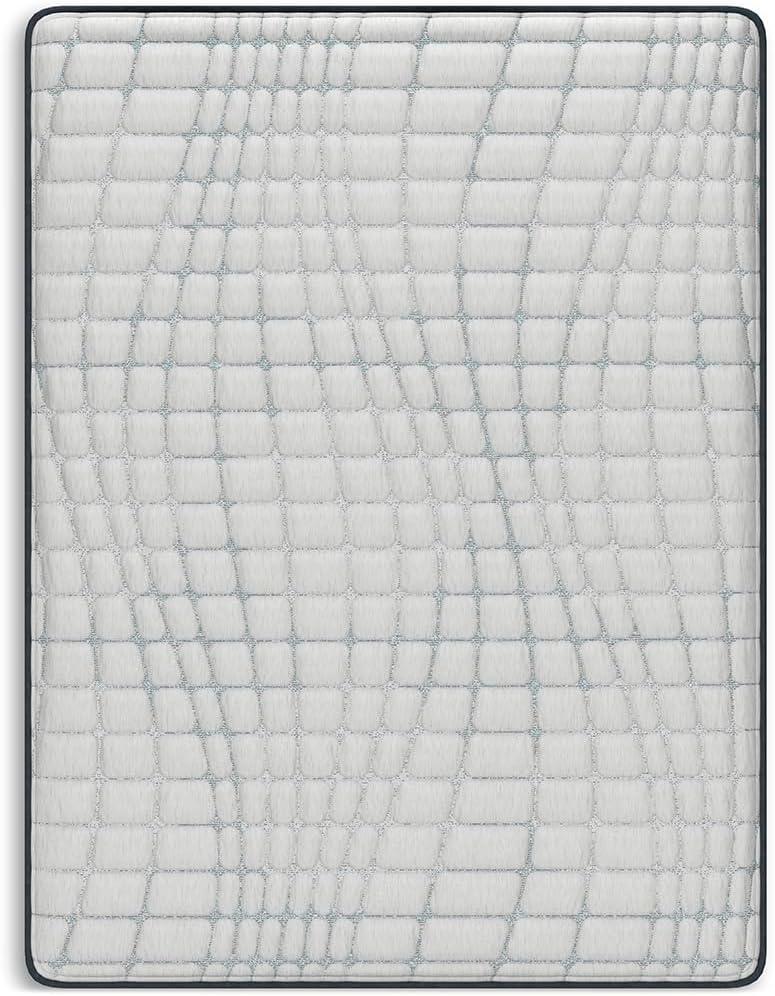 imageSignature Design by Ashley Full Size Chime 8 Inch Medium Firm Innerspring Mattress with Pressure Relief Quilt Foam Fiberglass Free Mattress In A BoxCalifornia King