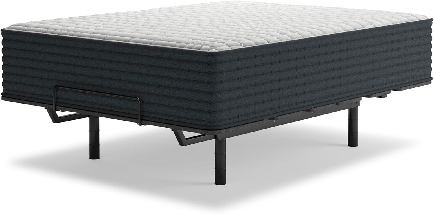 imageSignature Design by Ashley Full Size Chime 8 Inch Medium Firm Innerspring Mattress with Pressure Relief Quilt Foam Fiberglass Free Mattress In A BoxCalifornia King