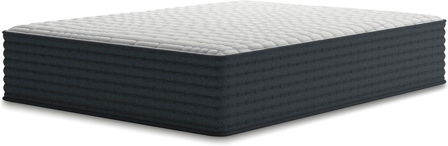imageSignature Design by Ashley Full Size Chime 8 Inch Medium Firm Innerspring Mattress with Pressure Relief Quilt Foam Fiberglass Free Mattress In A BoxCalifornia King