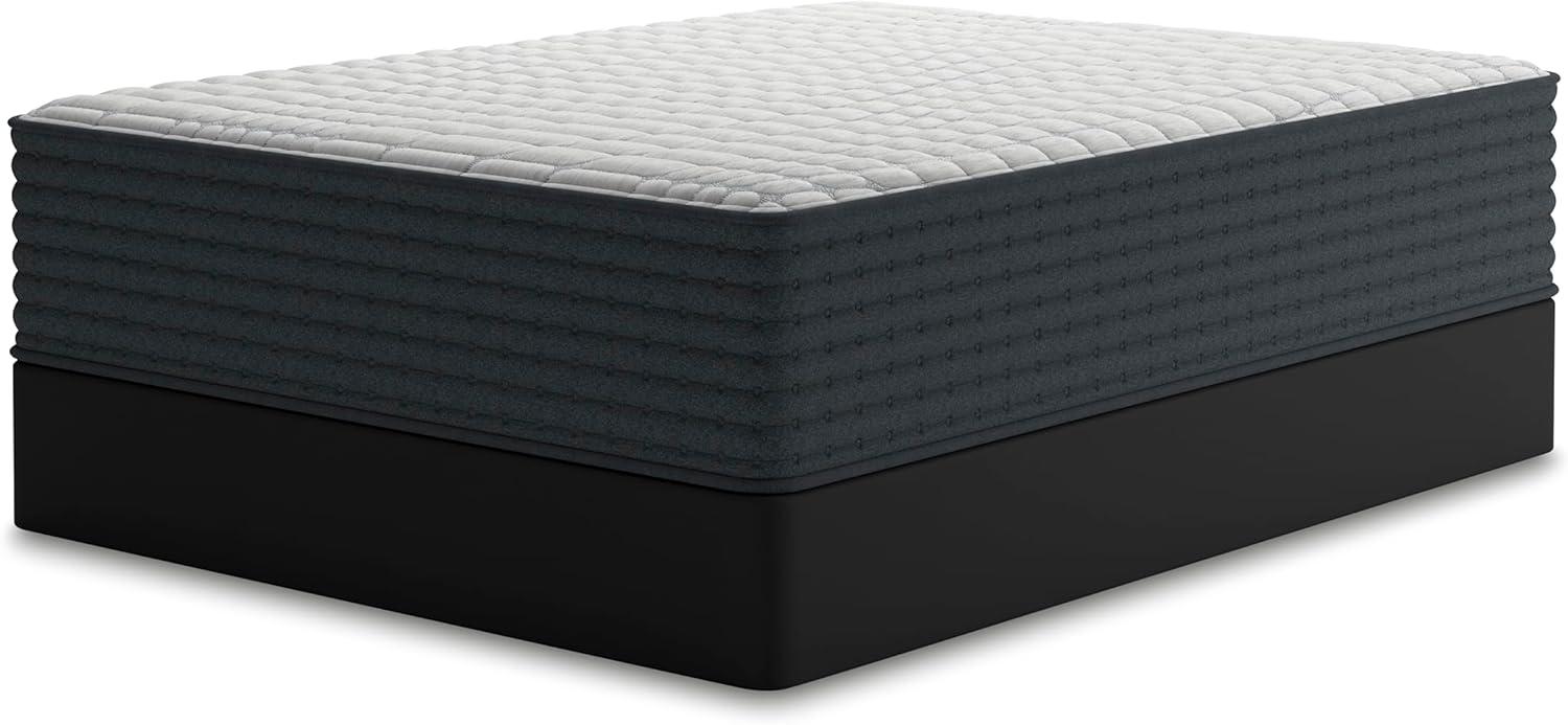 imageSignature Design by Ashley Full Size Chime 8 Inch Medium Firm Innerspring Mattress with Pressure Relief Quilt Foam Fiberglass Free Mattress In A BoxCalifornia King