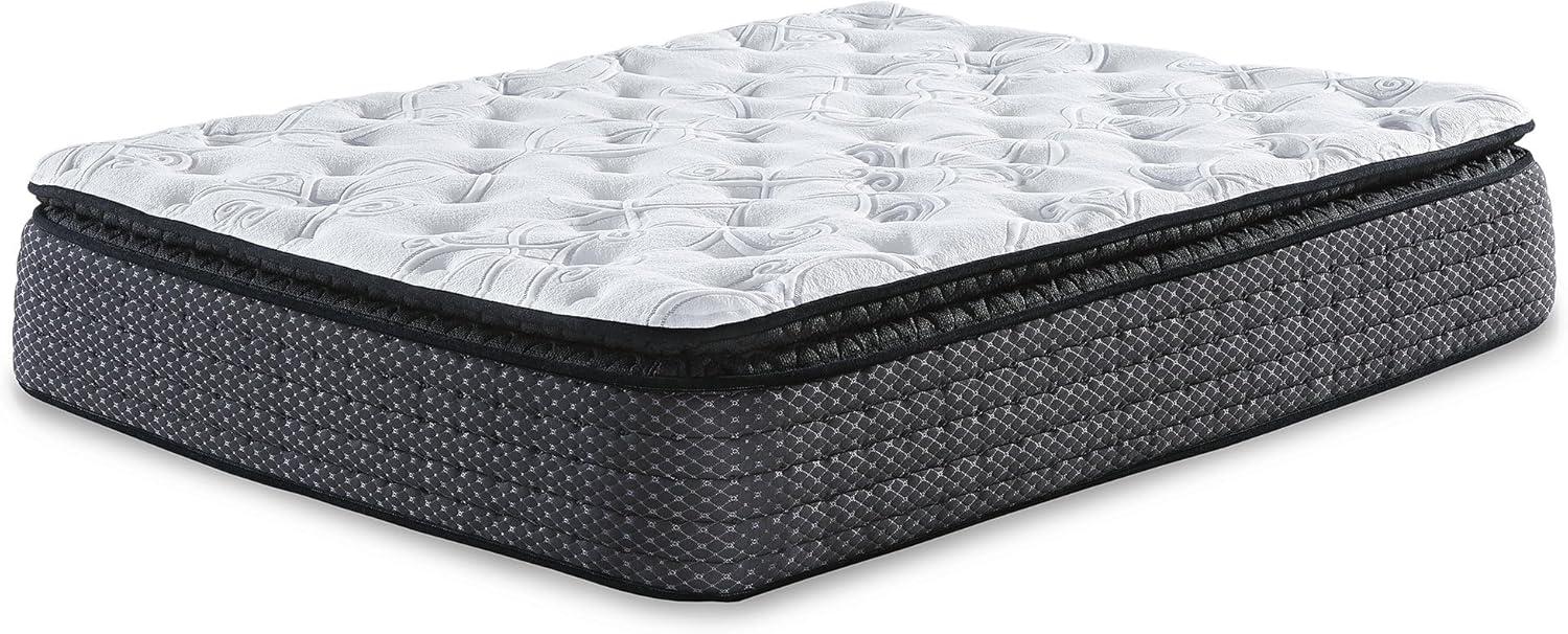 imageSignature Design by Ashley Limited Edition Plush 12 Inch Hybrid Mattress with Gel Memory Foam and Edge Support for Cool Sleep and Pressure Relief Full Fiberglass Free Mattress In A BoxCalifornia King