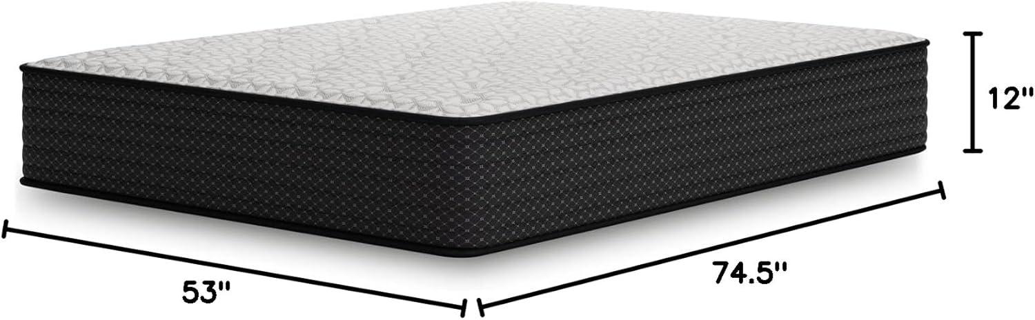imageSignature Design by Ashley Limited Edition Plush 12 Inch Hybrid Mattress with Gel Memory Foam and Edge Support for Cool Sleep and Pressure Relief Full Fiberglass Free Mattress In A BoxFull