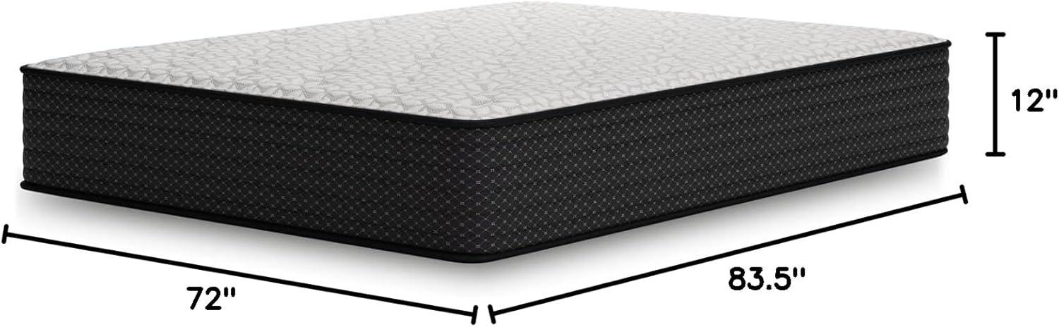 imageSignature Design by Ashley Limited Edition Plush 12 Inch Hybrid Mattress with Gel Memory Foam and Edge Support for Cool Sleep and Pressure Relief Full Fiberglass Free Mattress In A BoxCalifornia King