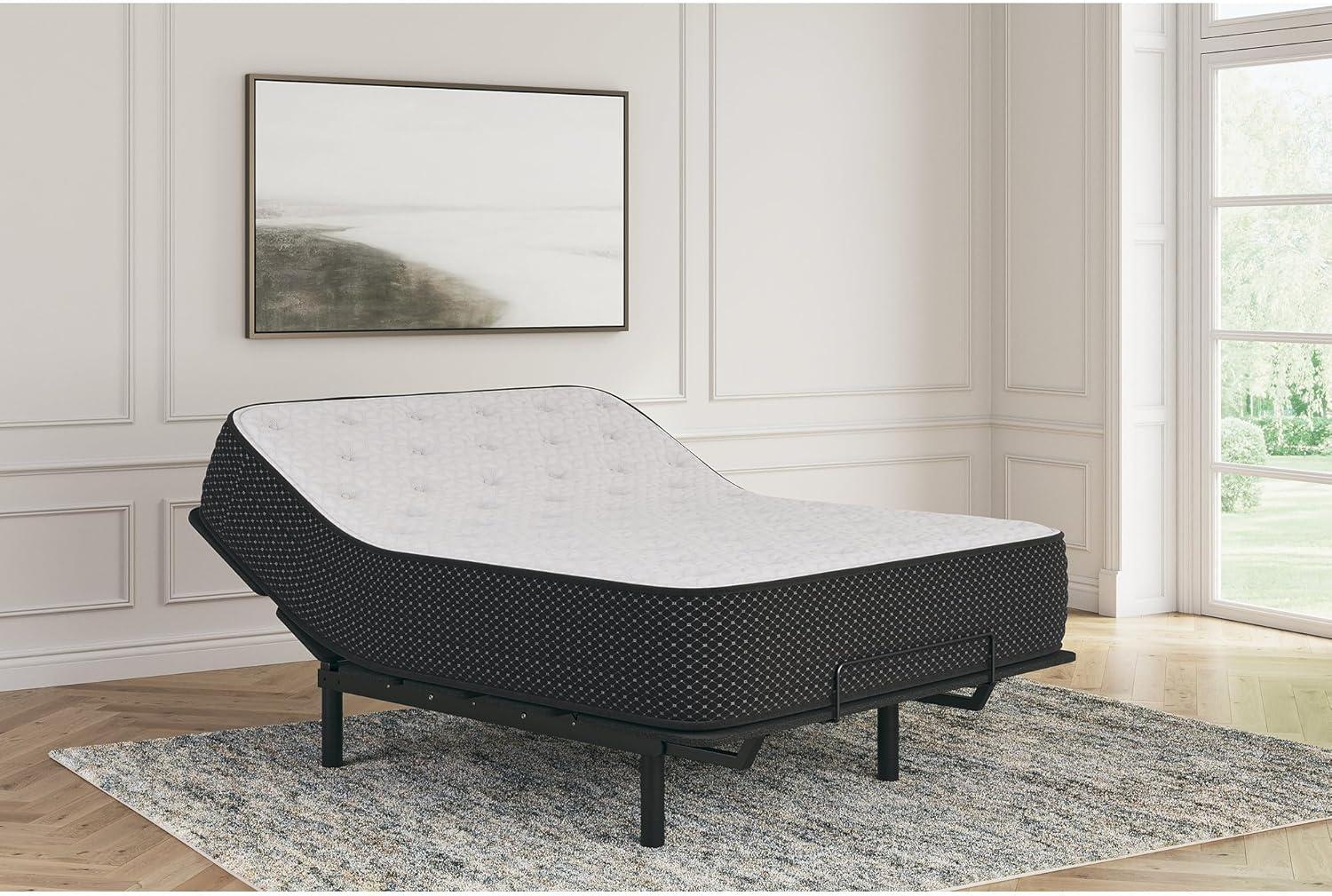 imageSignature Design by Ashley Limited Edition Plush 12 Inch Hybrid Mattress with Gel Memory Foam and Edge Support for Cool Sleep and Pressure Relief Full Fiberglass Free Mattress In A BoxTwin XL