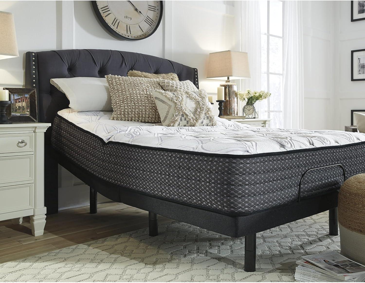 imageSignature Design by Ashley Limited Edition Plush 12 Inch Hybrid Mattress with Gel Memory Foam and Edge Support for Cool Sleep and Pressure Relief Full Fiberglass Free Mattress In A BoxCalifornia King