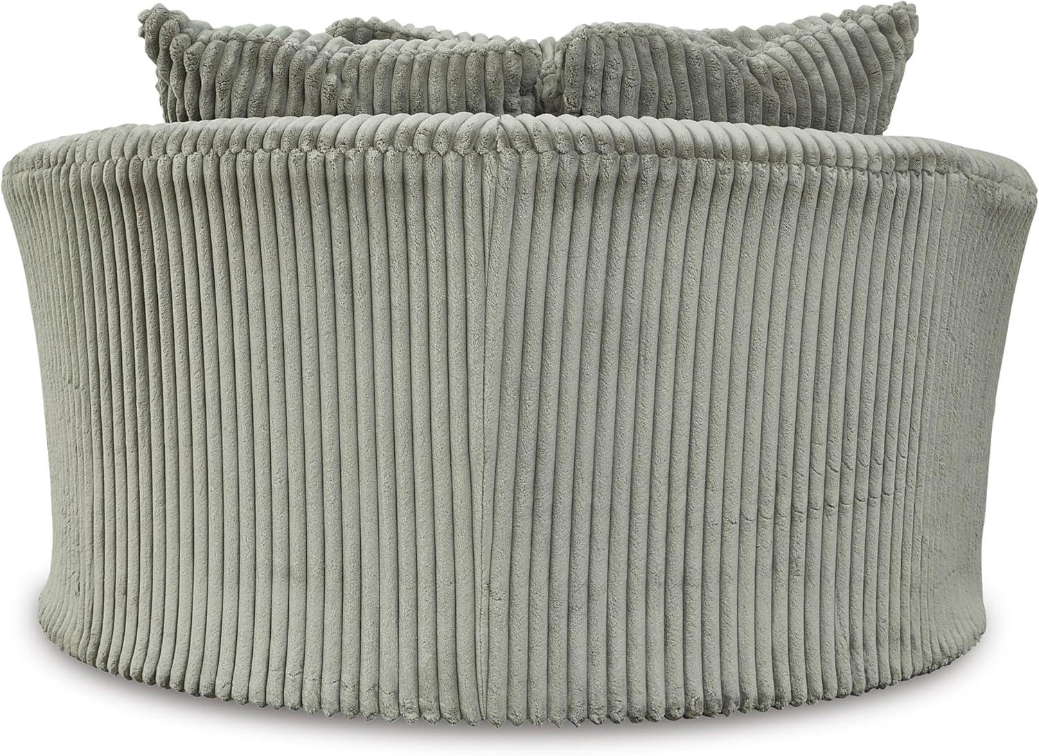 imageSignature Design by Ashley Lindyn Contemporary 3Piece Sofa with Reversible Cushions WhiteGrey