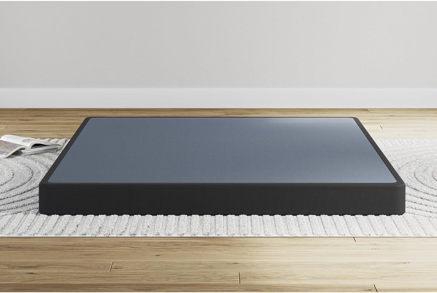 imageSignature Design by Ashley Low Profile Ready to Assemble Metal Foundation California King BlackCalifornia King