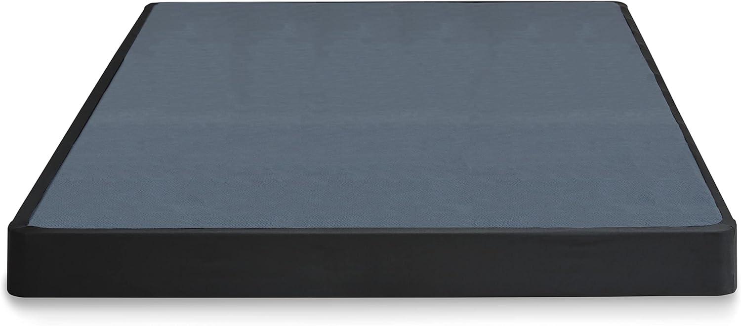 imageSignature Design by Ashley Low Profile Ready to Assemble Metal Foundation California King BlackFull