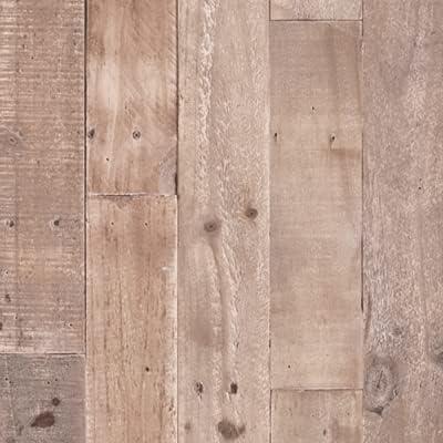 imageSignature Design by Ashley Neilsville Butcher Block Panel Headboard Queen BrownLight Brown