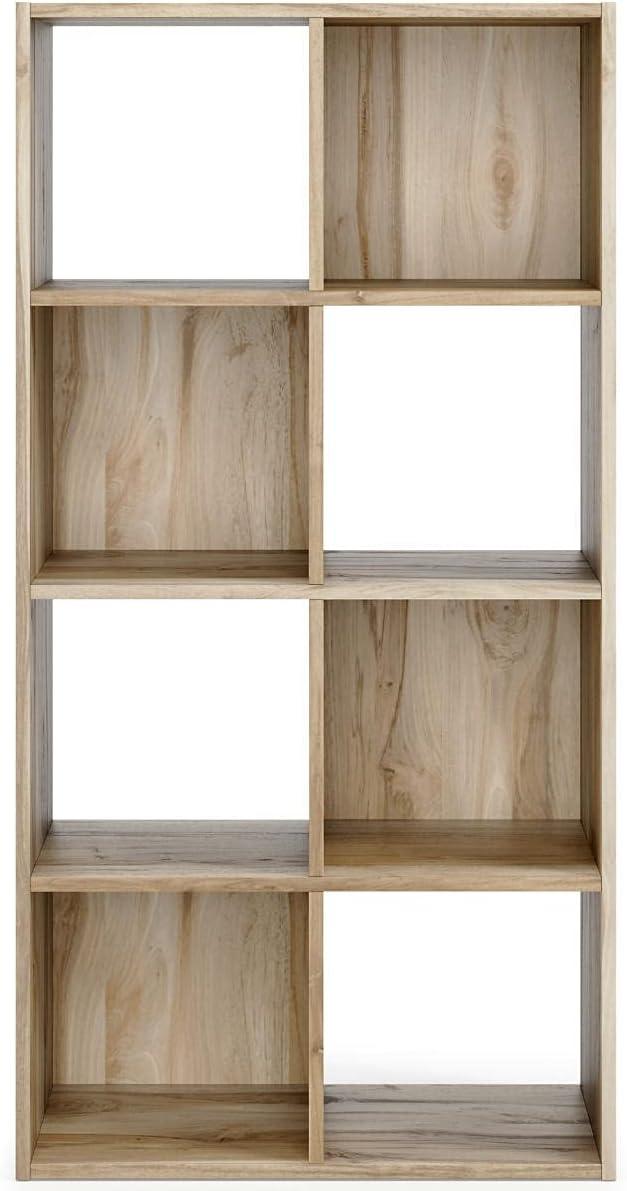 imageSignature Design by Ashley Paxberry Coastal 9 Cube Storage Organizer or Bookcase WhitewashBrown