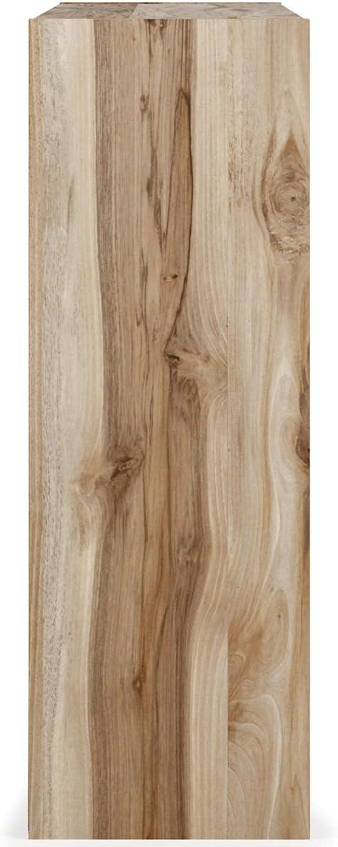 imageSignature Design by Ashley Paxberry Coastal 9 Cube Storage Organizer or Bookcase WhitewashBrown