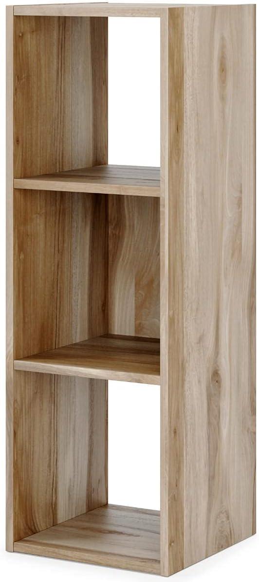 imageSignature Design by Ashley Paxberry Coastal 9 Cube Storage Organizer or Bookcase WhitewashBrown