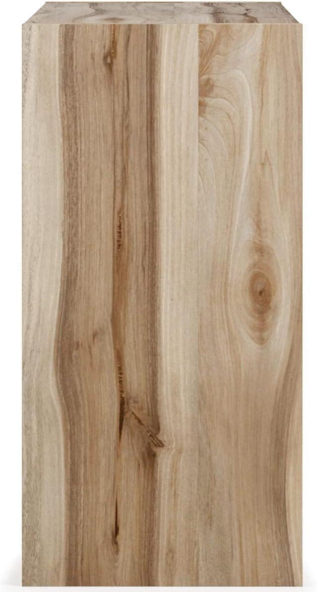 imageSignature Design by Ashley Paxberry Coastal 9 Cube Storage Organizer or Bookcase WhitewashBrown