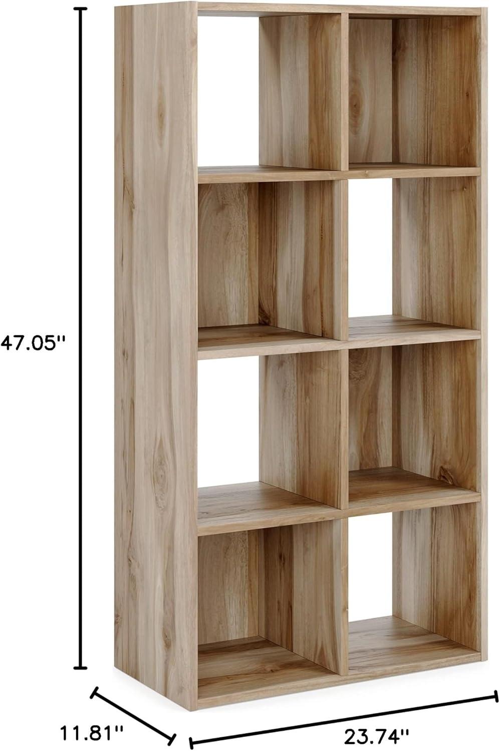 imageSignature Design by Ashley Paxberry Coastal 9 Cube Storage Organizer or Bookcase WhitewashBrown