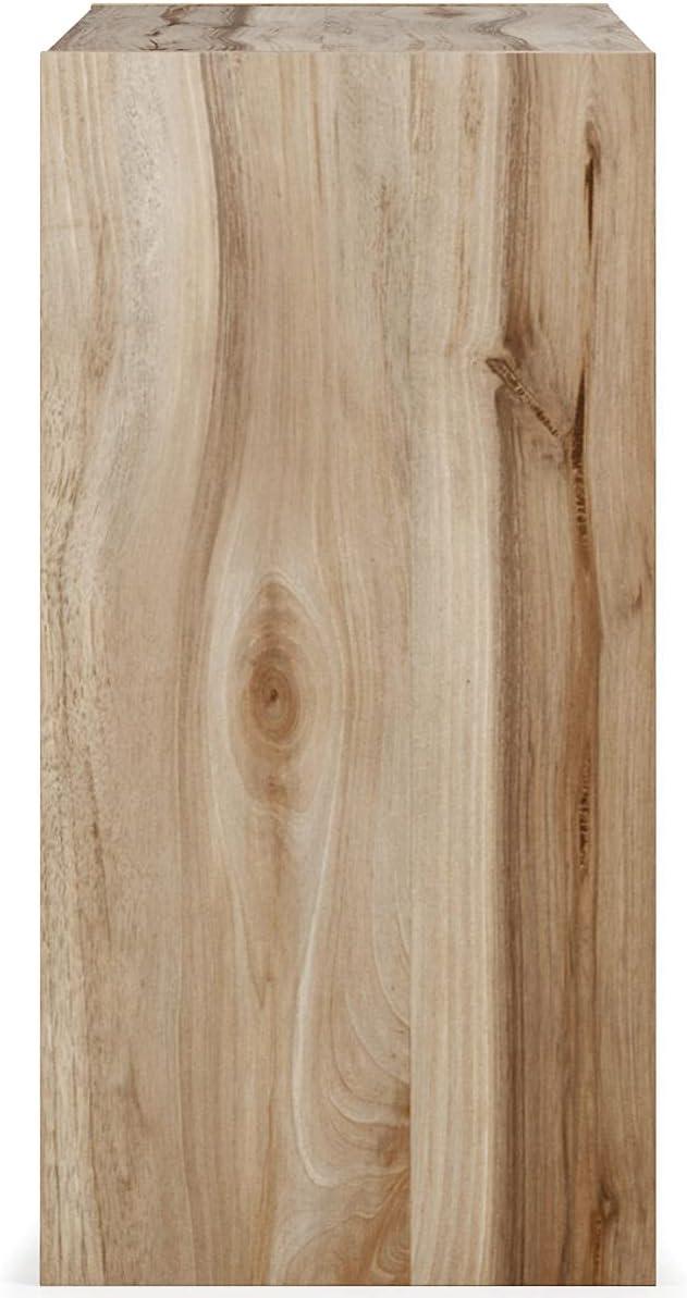 imageSignature Design by Ashley Paxberry Coastal 9 Cube Storage Organizer or Bookcase WhitewashBrown