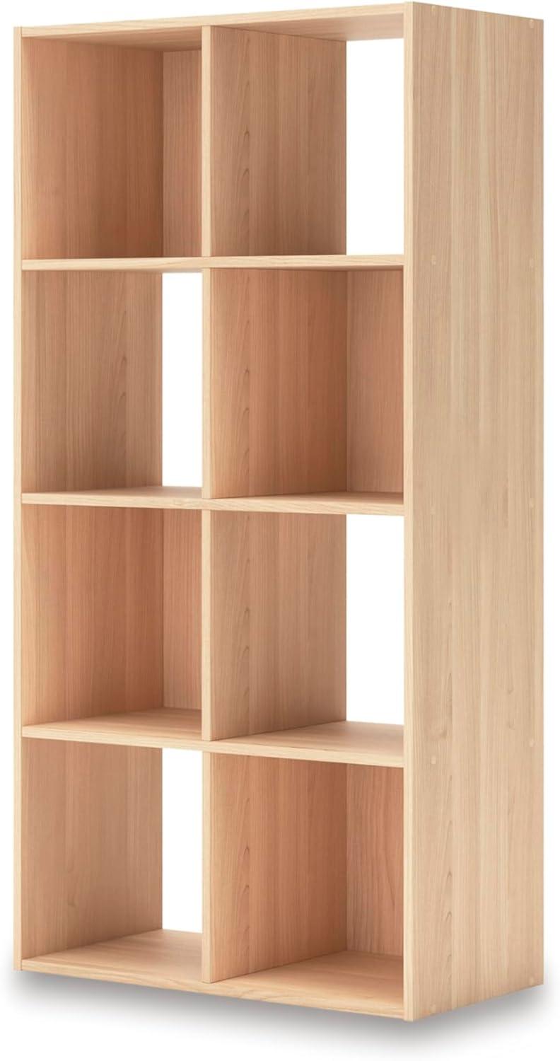 imageSignature Design by Ashley Paxberry Coastal 9 Cube Storage Organizer or Bookcase WhitewashTan
