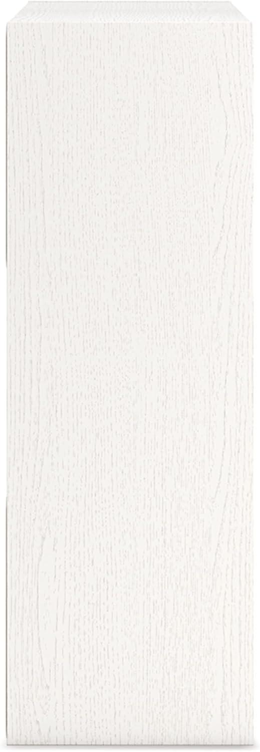 imageSignature Design by Ashley Paxberry Coastal 9 Cube Storage Organizer or Bookcase WhitewashWhite