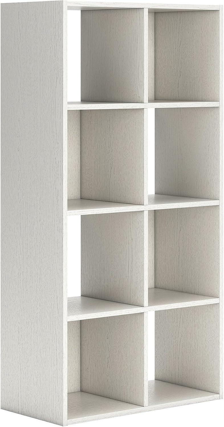 imageSignature Design by Ashley Paxberry Coastal 9 Cube Storage Organizer or Bookcase WhitewashWhite