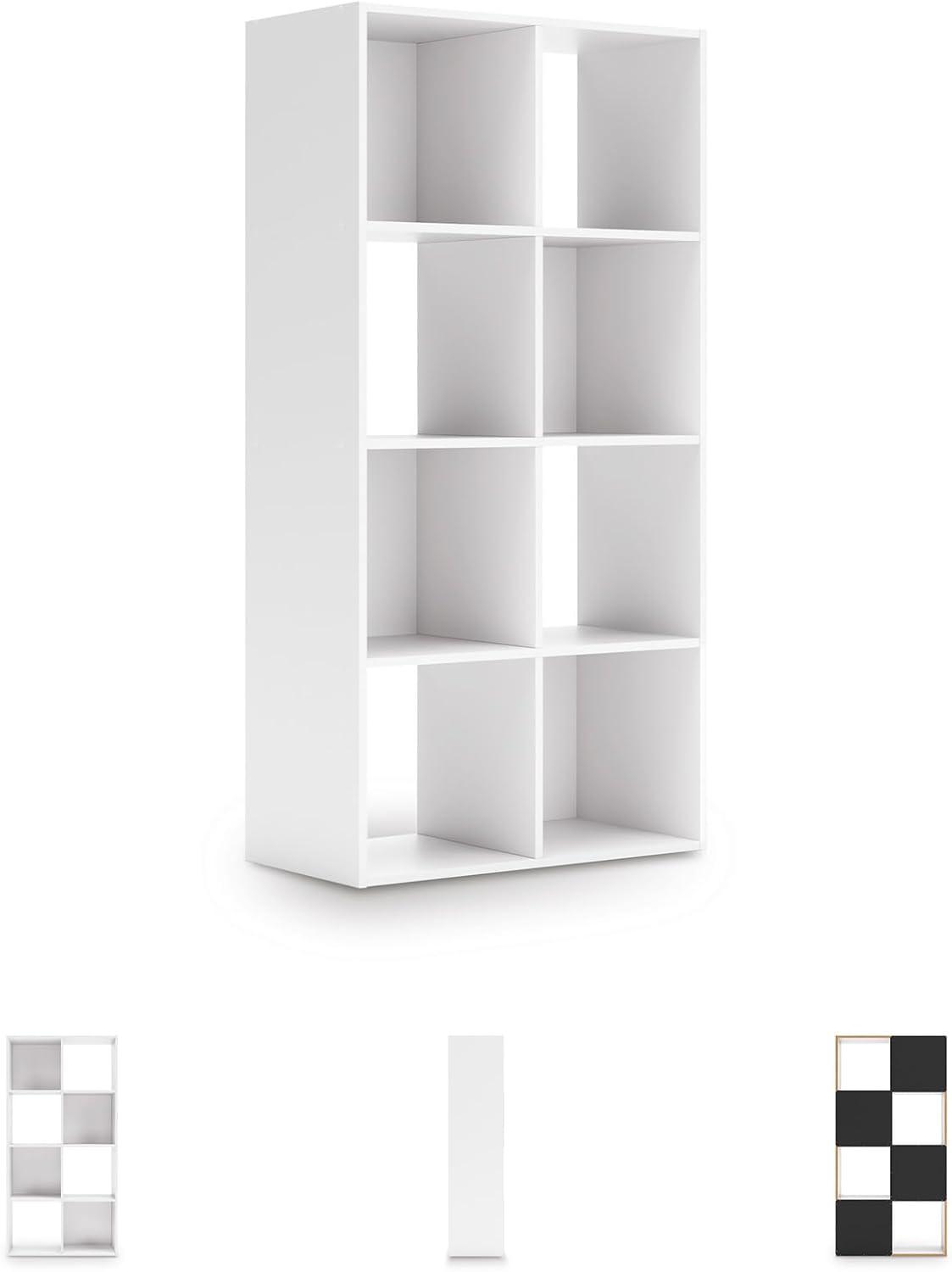 imageSignature Design by Ashley Paxberry Coastal 9 Cube Storage Organizer or Bookcase WhitewashWhite