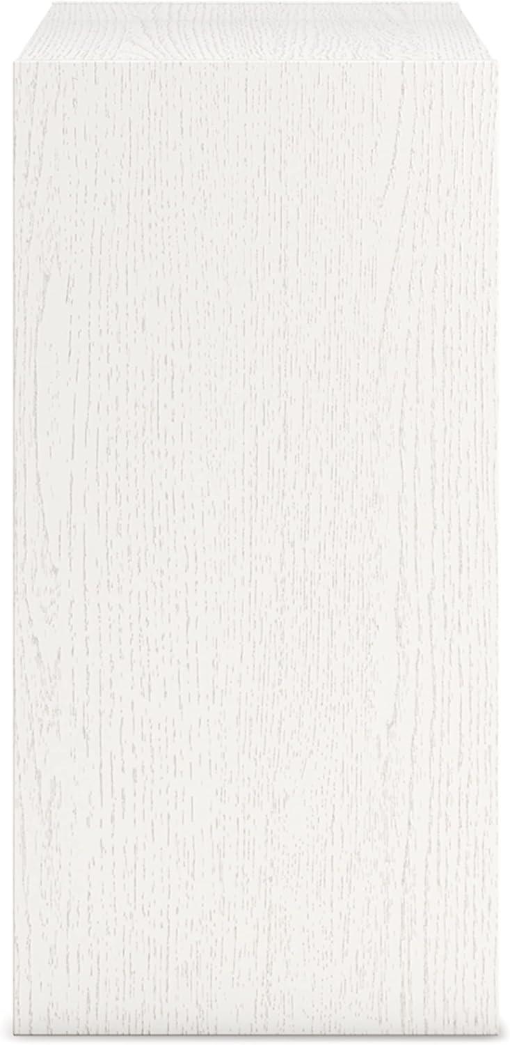imageSignature Design by Ashley Paxberry Coastal 9 Cube Storage Organizer or Bookcase WhitewashWhite