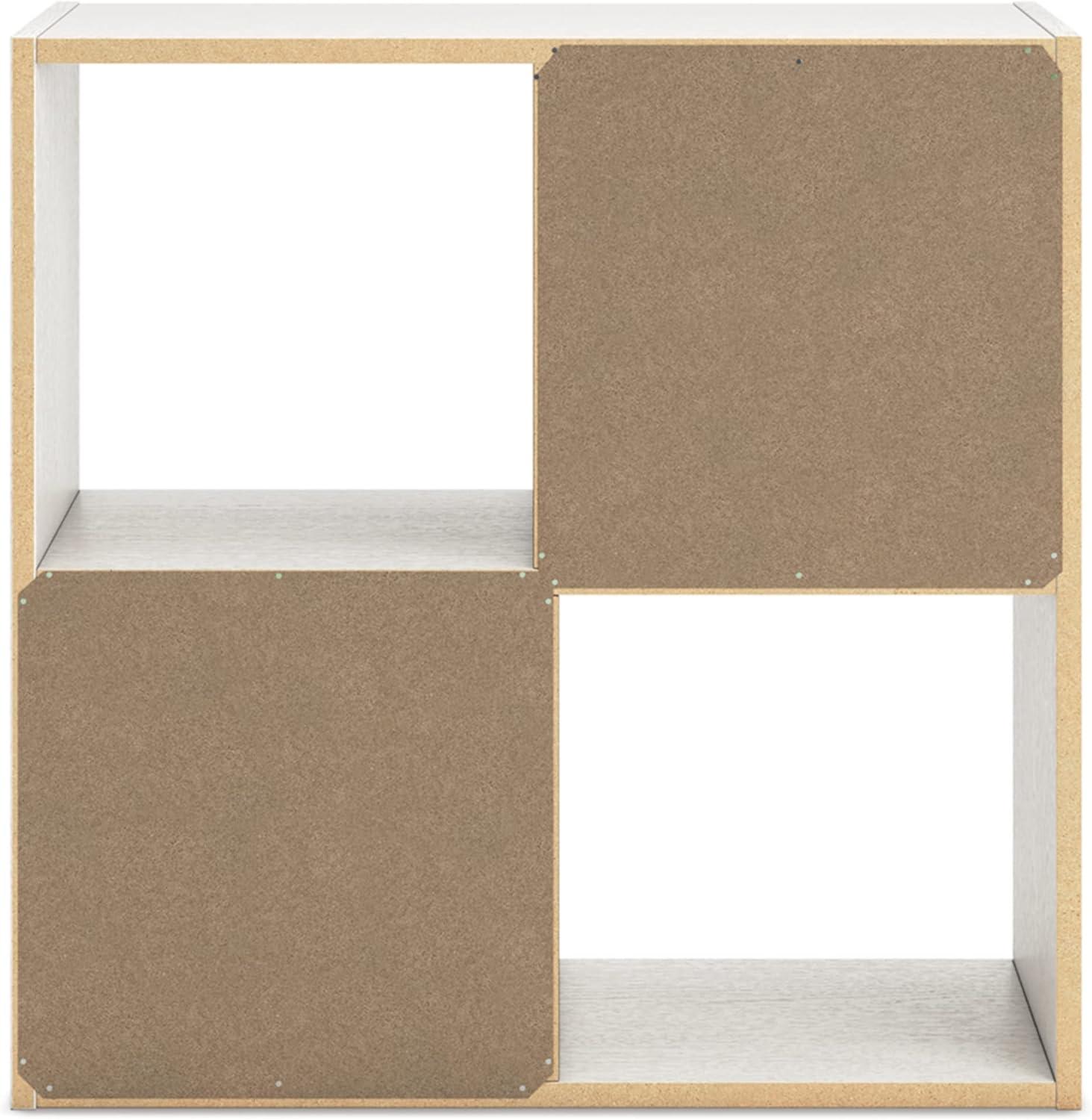imageSignature Design by Ashley Paxberry Coastal 9 Cube Storage Organizer or Bookcase WhitewashWhite