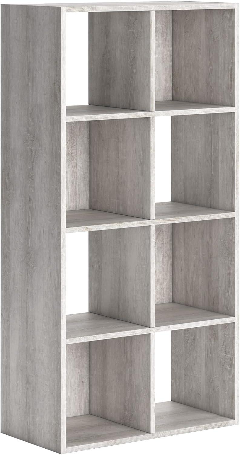 imageSignature Design by Ashley Paxberry Coastal 9 Cube Storage Organizer or Bookcase WhitewashWhitewash
