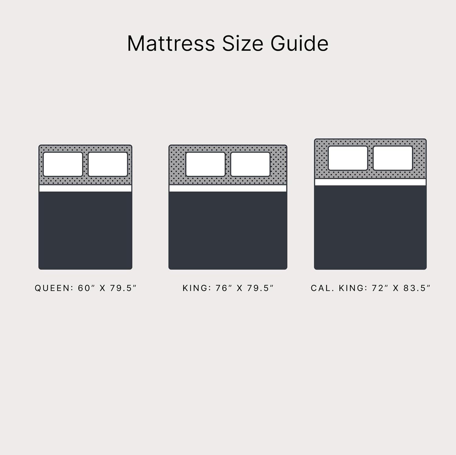 imageSignature Design by Ashley Plush Luxe 20 15 Inch Breathable Gel Latex Memory Foam Hybrid Mattress with Edge Support for Cool Sleep and Pressure Relief Queen Fiberglass Free Mattress in A Box